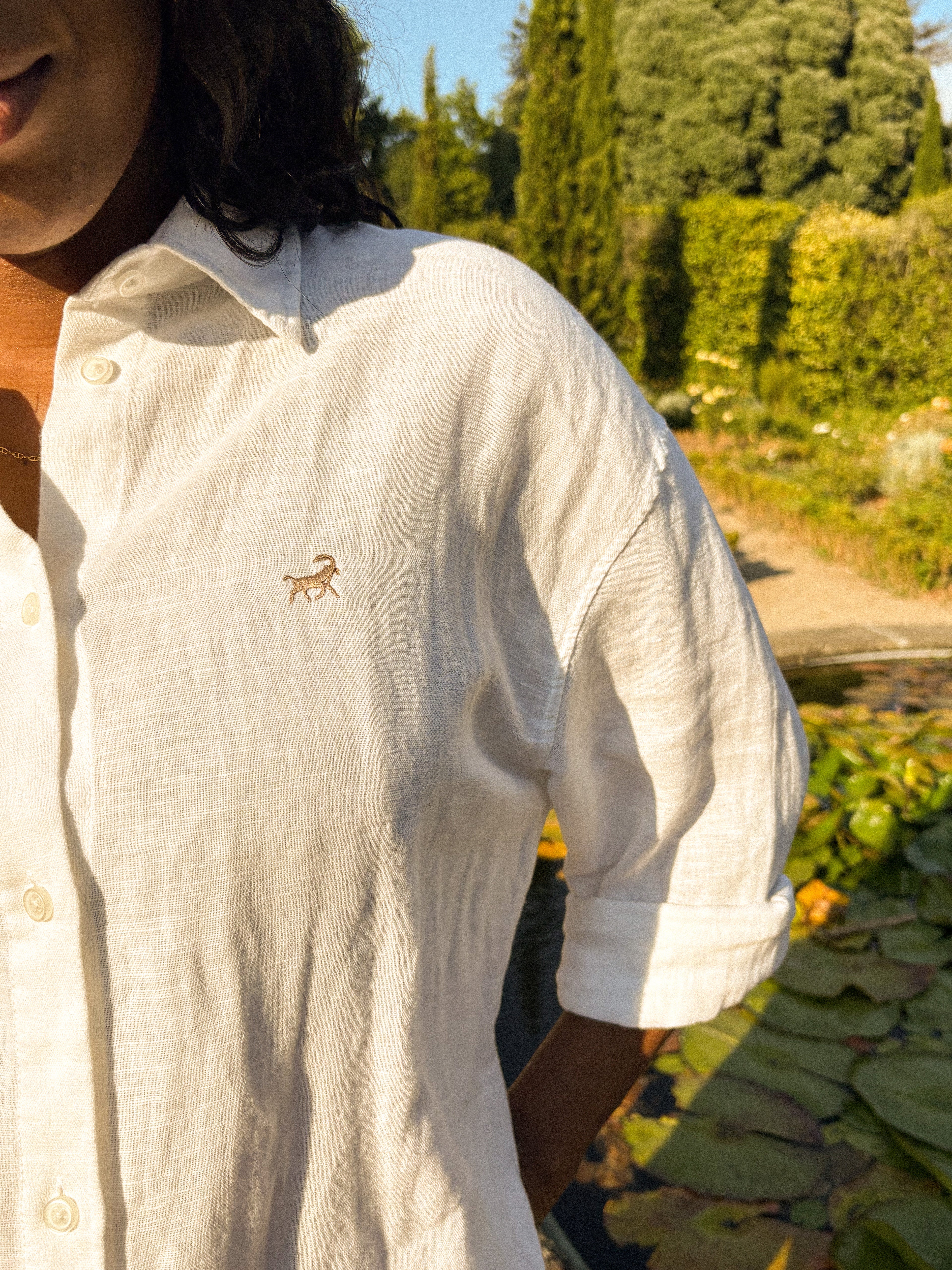 Camisa de Linho Branca